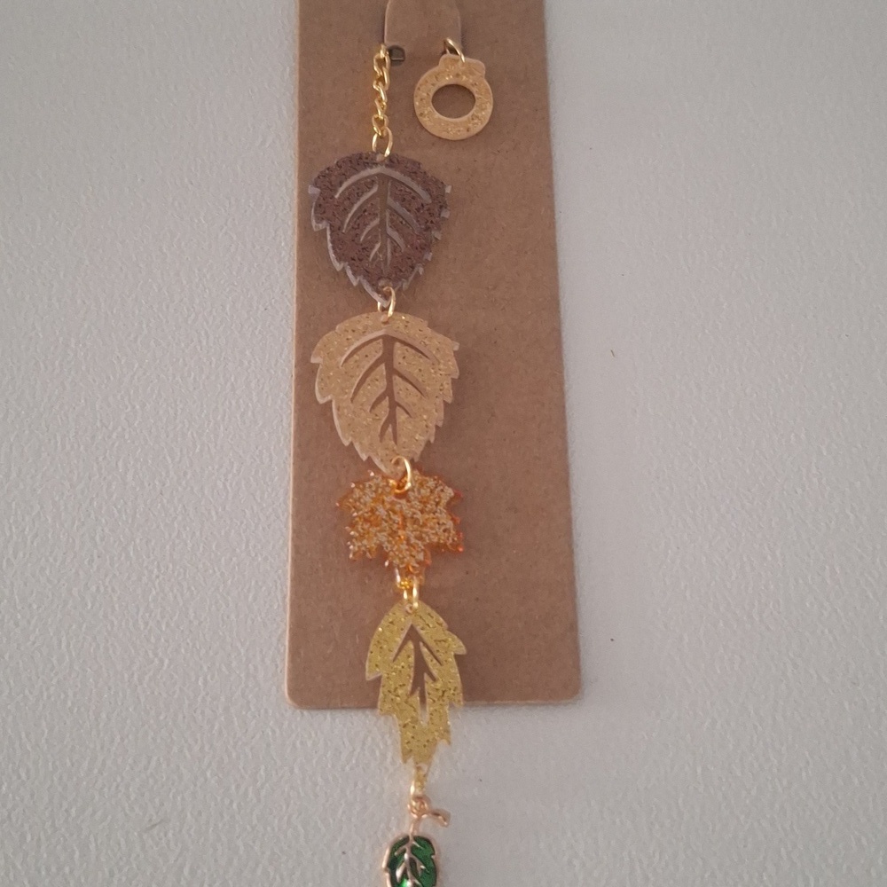 Stanley Fall Leaves Straw Charm